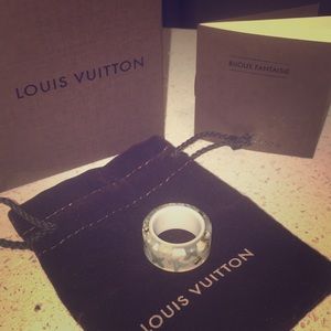 Authentic Louis Vuitton Inclusion Ring